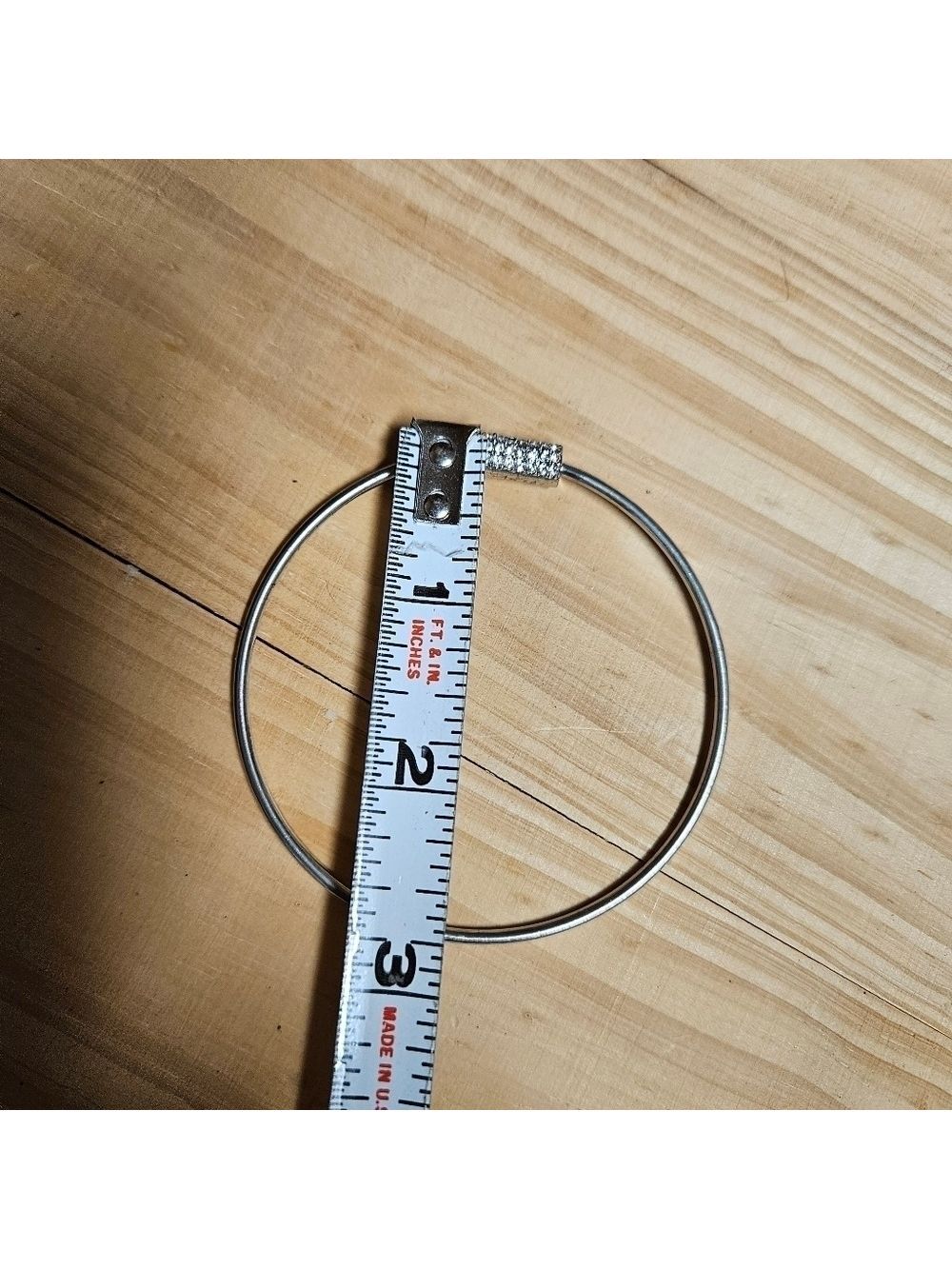 Rhinestone Bar Bangle - Picture 5 of 5